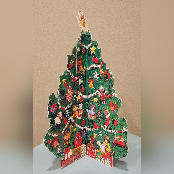 Vintage Suzy's Zoo Christmas Tree Advent Calender 1985 - Picture 4 of 10